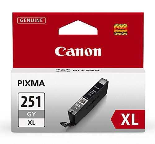 Canon CLI-251XL Gray Ink Tank Compatible to MG6320, MG7120, iP8720, MG7520