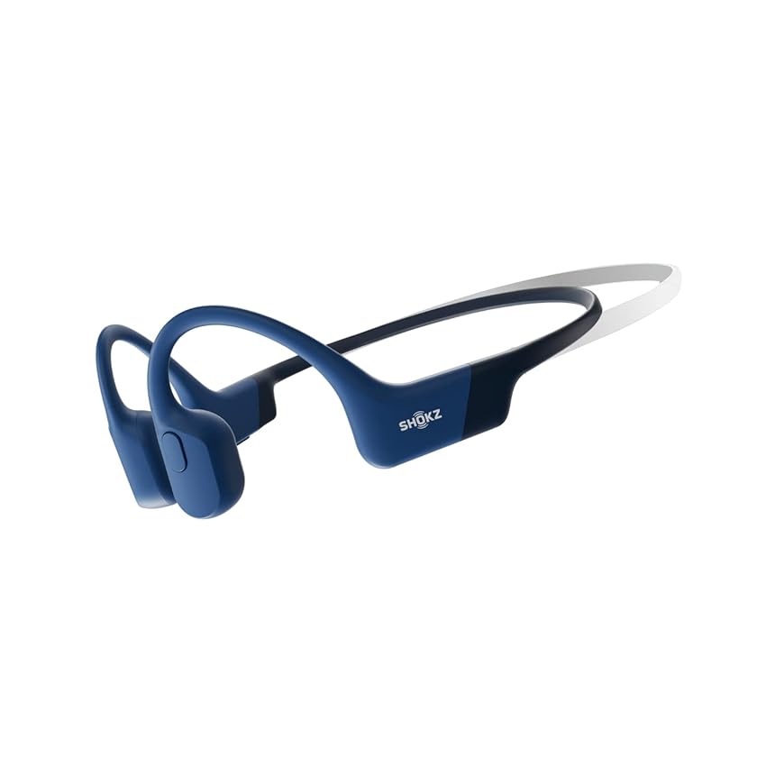 Immagine del prodotto SHOKZ 【Mini Size】 OpenRun, Cuffie Conduzione Ossea, Auricolari Bluetooth Sport,Cuffie Wireless Bluetooth 5.1,Impermeabilità IP67,Microfoni Integrati, Sicurezza Fit, per Running,Sport-Blu
