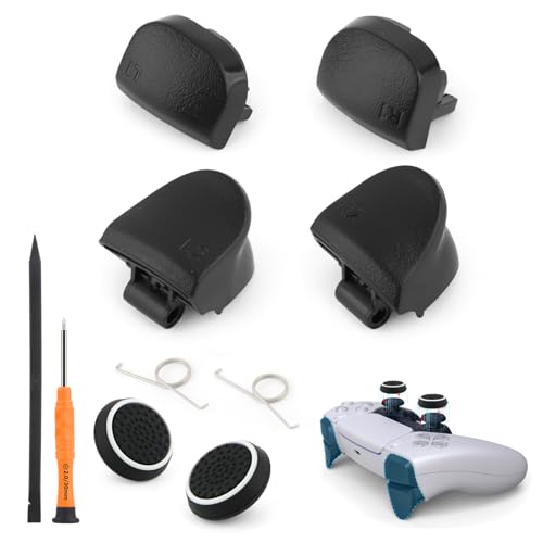 for PS5 L1 R1 L2 R2 Trigger Buttons Replacement for PlayStation 5 PS5 BDM-020 Shoulder Buttons with Springs Accessories Repair Tools