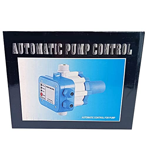 JMBABA Industrial Blue Gray Water Pressure Booster Pump, Auto Restart & Stop, 110V, Home Water Pressure Booster Pump