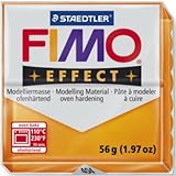 PESO:56 gr Zeus Party Fimo Effect 56 gr. Pasta modellabile Colori Vari (Arancione)
