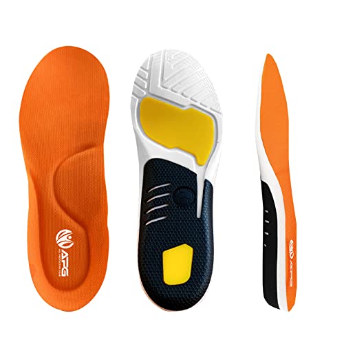All Protective Gear (APG) - Running Shoe Inserts, All Day Shoe Insoles, Orthotic Insoles | Arch Support Insoles, Pain Relief Shoe Inserts, Orthotic Inserts, Flat Feet, High Arch, Foot Pain, Shock