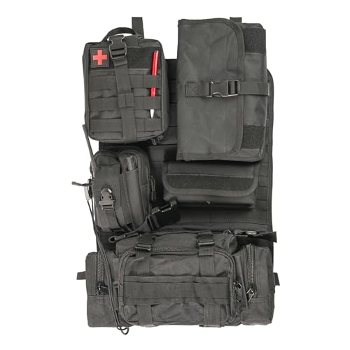 Organiseur tactique Molle voiture anti-désordre avec poches