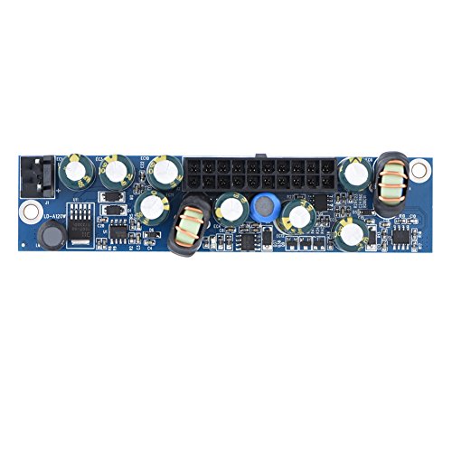 Bewinner Modulo di Alimentazione per PC da 12V 120W PSU DC con Cavo di Ingresso Modulo di Potenza da 24 Pin ATX/DC Resistente Modulo di Alimentazione CC