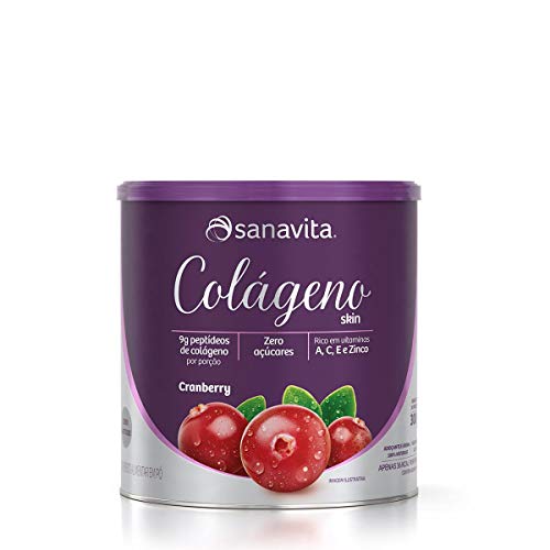 COLAGENO SKIN - CRANBERRY - LATA 300G