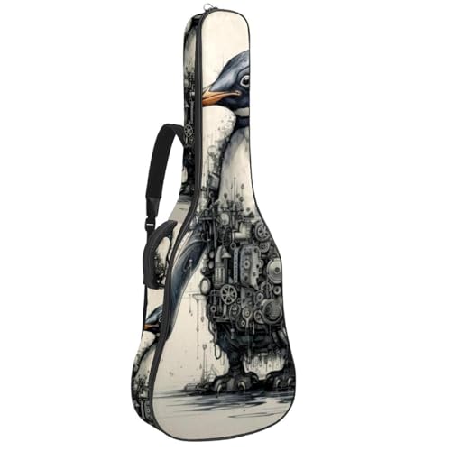 JRHEJTFZ Housse pour guitare acoustique de 1,9 cm d’épaisseur – Imperméable – Durable et élégant – Motif pingouin mignon, Multicolore 4., 42.9×16.9×4.7 in, Motif imprimé tendance - Les Beatles, Paul McCartney, John Lennon, RIngo Starr, George Harrison JRHEJTFZ Housse pour guitare acoustique de 1,9 cm d'épaisseur - Imperméable - Durable et élégant - Motif pingouin mignon, Multicolore 4., 42.9x16.9x4.7 in, Motif imprimé tendance