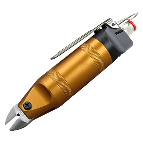 TOP1US Cortador neumático de cizalla de Aire de Tijeras neumáticas para Cortar plásticos Duros y Blandos, Herramienta de Corte de Aire para Cortar resinas Suaves y duras