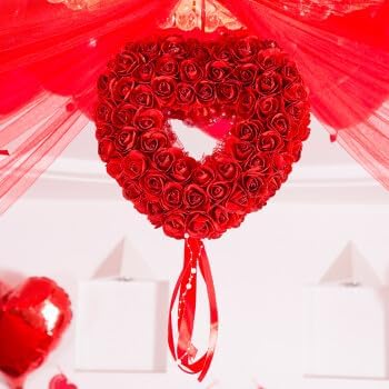 Miniatura 4 de Crafare Paquete de 4 coronas de espuma de poliestireno de 9 pulgadas para proyectos de boda o San Valentín, escultura, modelado, decoración, arreglo