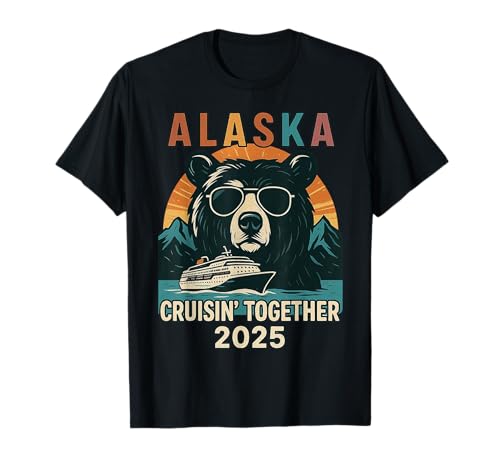 Matching Family Friends and Group Alaska Cruise 2025 T-Shirt