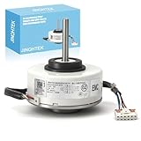 ZKFP-20-8-6 Motor de ventilador de aire acondicionado, OEM WZDK20-38G 20W inversor de aire acondicionado sin escobillas Motor CC para aire acondicionado central, CCW 1300rpm DC 280V 0.10A