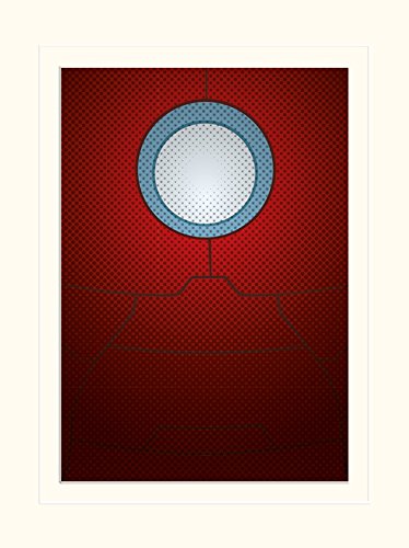Pyramid International Avengers Assemble - Póster de Iron Man Torso (30 x 40 cm, Papel, Multicolor, 30 x 40 x 1,3 cm)