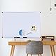 VIZ-PRO Magnetisches Whiteboard/Trockenabwischbares Board, 45 x 30 cm, inklusive 1 Radiergummi & 2 Marker & 4 Magneten