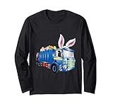 Easter Bunny Garbage Truck Kids Pajama Tees