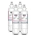 Vyair VYR-32D wkład filtra wody do lodówki zamrażarki kompatybilny z Beko 9256712, 487960200, SBS4K, GNE134605FX; Blomberg IWD1004ET, KFD9952PXD, KQD1361, KWD9330XA; Grundig GSN9999999999999999930XA; 330XA (4)