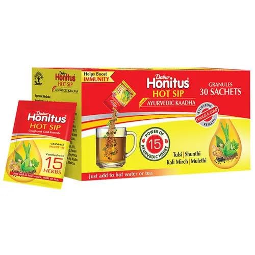 Pack of 30 (4gx30)| 100% Ayurvedic Kadha | Provides Instant Relief Cough, Cold & Sore Throat | Natural Immunity Booster | Unique Blend of 15 Ayurvedic Herbs (B0CRYXV1RB) Amazon Price History, Amazon Price Tracker