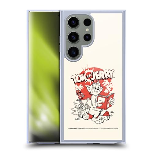 Coque Tom and Jerry Samsung Galaxy S24 Ultra 5G compatible MagSafe pour éviter les rayures au quotidien