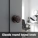 Kwikset 94002-864 Cove Keyed Entry Knob Featuring Smartkey Security In Venetian Bronze