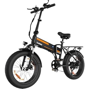 ELEKGO EG10 E-bike voor heren, elektrische fiets, e-bike, 20 x 4,0 inch, e-bike 7 versnellingen met lcd-display, e-bike 250 W motor en 25 km/u, bereik tot 90 km