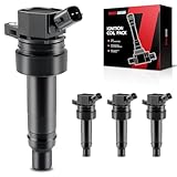 Torchbeam Ignition Coil 4pack UF707 Compatible with 2013-2015 Veloster Turbocharged 2014-2015 Forte Koup 1.6L