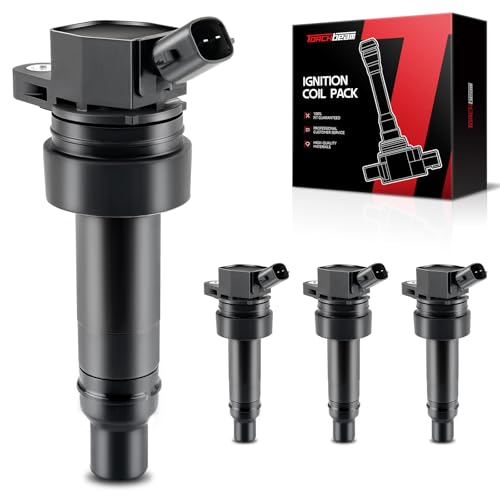 Torchbeam Ignition Coil 4pack UF707 Compatible with 2013-2015 Veloster Turbocharged 2014-2015 Forte Koup 1.6L