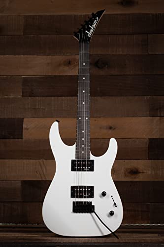 Jackson Js Series Dinky Js11, Amaranth Fingerboard, Snow White Electric Guitar #TOP2