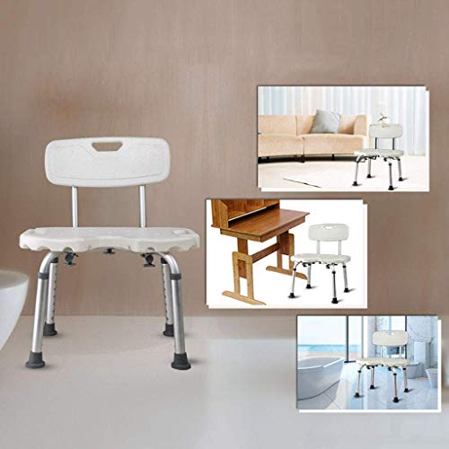 Fauteuil de douche stable pour se laver assis sans risque de glisse - 4