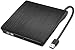 Produktbild Externe CD/DVD Laufwerke - iAmotus USB 3.0 Tragbare Ultra Slim DVD/CD Brenner DVD Laufwerk Externe CD/DVD RW Player Disc Rewriter für Laptop, Desktop, Mac OS, Windows 10 8 7 XP Linux Vista - Schwarz