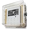 BISupply A/C Thermostat Lock Box with Key S 1pk - Plastic Locking Wall ...