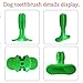 VANUODA Cepillos de Dientes para Perros, Juguetes Perro Masticar, Limpiador de higiene...