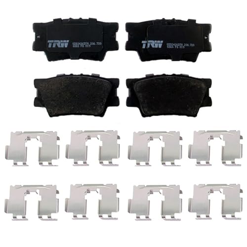 TRW GDB3426 Pastillas de Freno Juego de 4 para Toyota RAV 4 IV (_A4_) 2012 - Eje Trasero y Otros Vehículos