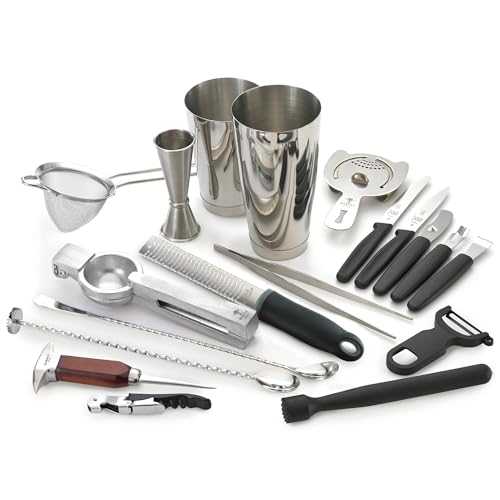 Barfly Cocktail Set, 12-Piece Deluxe, Stainless
