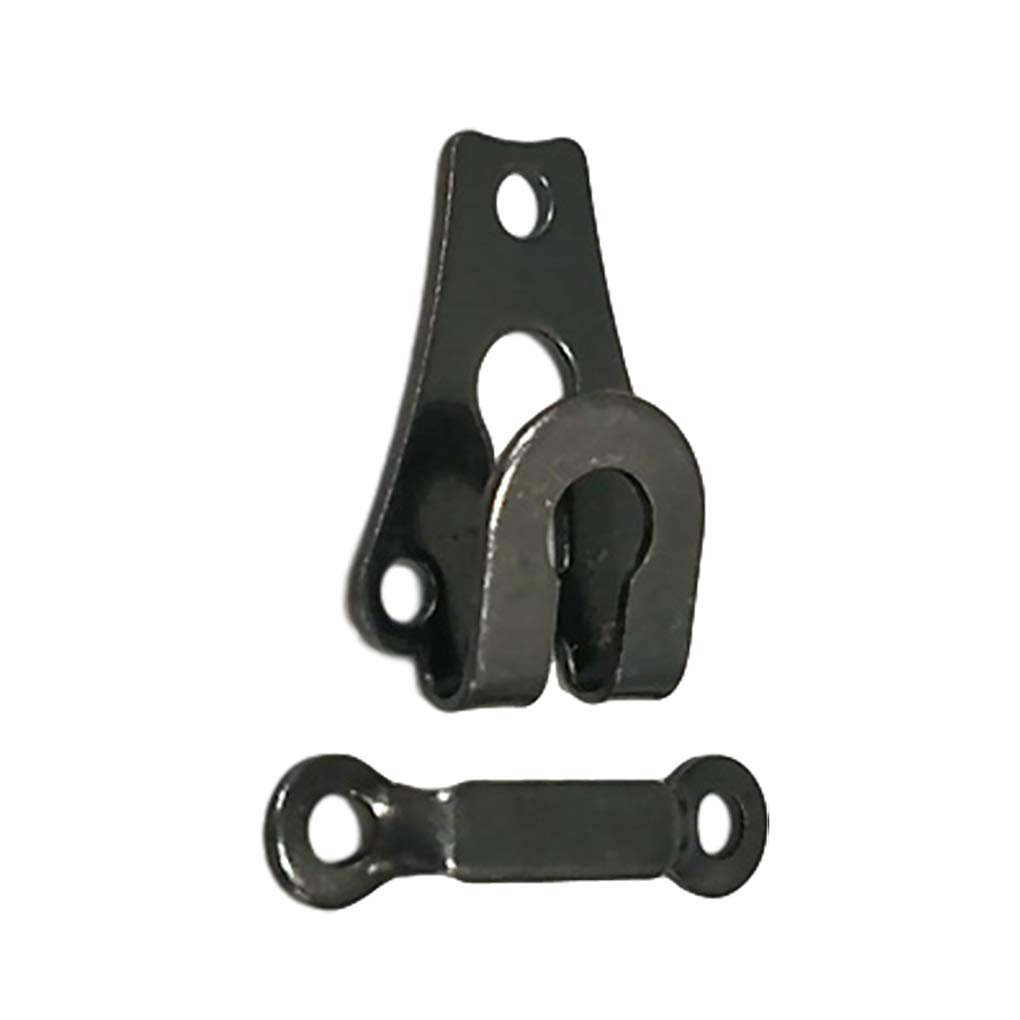 Prym 265227 Chiusura 9 Mm Con Gancio E Spranghetta X Pantaloni E Gonne Acciaio 9 Mm Argento 2 Set - Foto 6