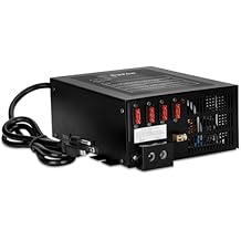 100A RV محول الطاقة 110 VAC إلى 12 VDC RV محول 100 أمبير RV محولات الطاقة المدمج في 4 المرحلة شاحن البطارية الذكية لبطاريات الليثيوم RV محولات الإخراج قابل للتعديل بالكامل من 13 V إلى 16.5 V