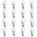 Philips LED Non-Dimmable A19 Clear Light Bulb: 800-Lumen, 2700-Kelvin, 8.5-Watt (60-Watt Equivalent), E26 Base, Soft White, 16-Pack