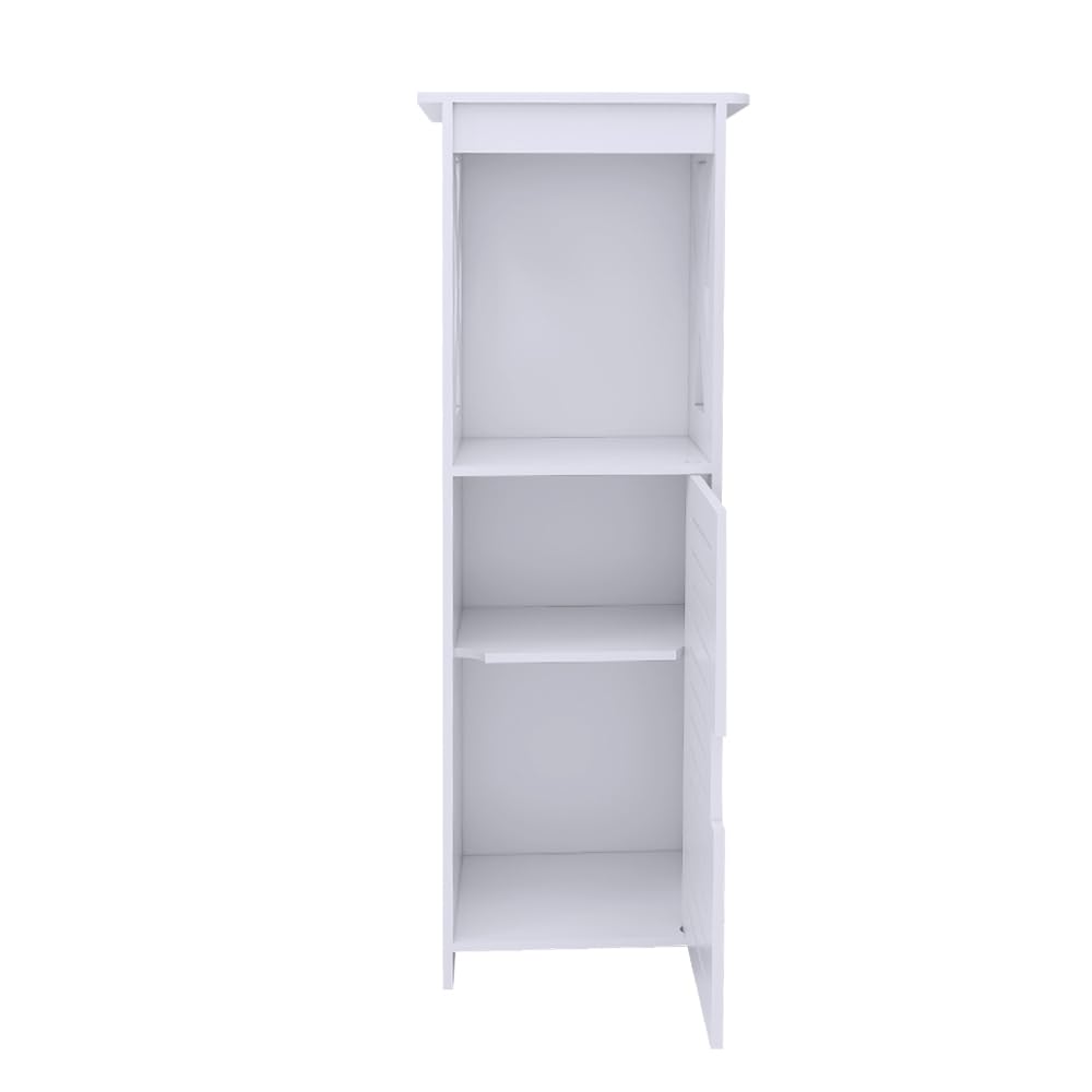 LANTUS - Mueble de almacenamiento para inodoro, armario, estante ajustable, patas resistentes al agua, pequeños espacios, pequeño armario de baño para cuarto de baño, sala de estar, 26 x 20 x 75 cm