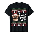 Photo Gallery carino bruxelles griffon cane brutto natale santa paws maglietta Photo Gallery carino bruxelles griffon cane brutto natale santa paws maglietta