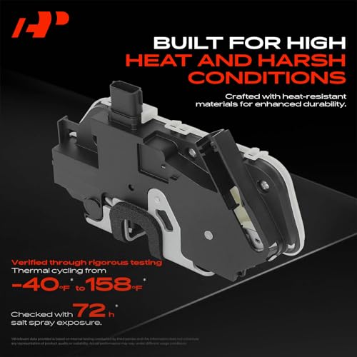 Image of A-Premium Front Left Driver Side Door Lock Actuator Compatible with Ford Flex 2013-2019 & Lincoln MKT 2013-2019, for Model with Passive Entry, Front Driver Side Door Lock Latch Actuator
