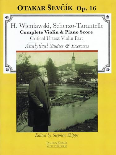 Scherzo-Tarantelle: with analytical studies and exercises by Otakar Sevcik, Op. 16 Violin and Piano critical violin part