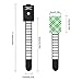 Fodlon Nylon Abrazadera de Cable, 50 Piezas Correas de Cable Autoadhesivas Ajustables...
