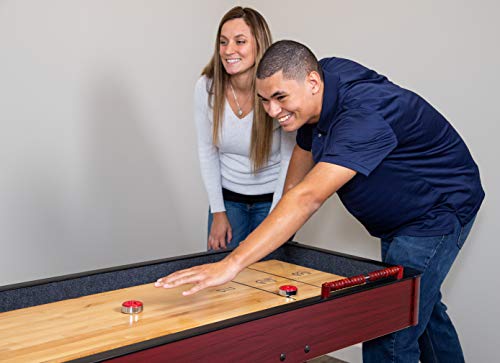 Hathaway Challenger Shuffleboard, Dark Cherry, 9-Feet #TOP5