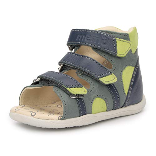 Diego First Walking Orthopedic Ankle Support Natural Leather Sandal