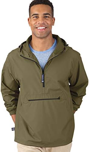 Charles River Apparel Unisex Pack-n-go Windbreaker Pullover Windbreaker Jacket