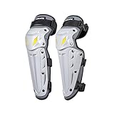 Coderas de motocicleta – Coderas antideslizantes resistentes al viento para carreras de ciclismo, equipo de protección del motor (2 unidades (rodilla), M