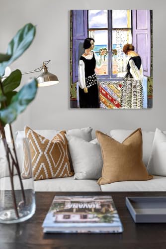 Henri Matisse impression sur toile En attendant 40x30cm
