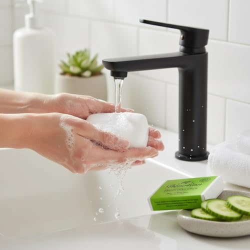 Image of Devotion Fresh Cucumber Natural Bath Soap - Pack of 6 | 75g Each | Gentle, Nourishing & Refreshing