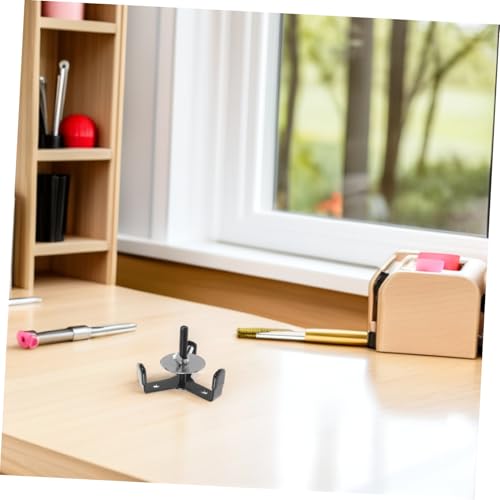 Soporte de aluminio para cascos de fútbol americano Vaguelly negro expositor oculto para pared 5