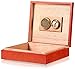 XIAOQIANG Cedr Drewno Cigar Box z termometrem zibutification Portable Męski zestaw prezentów odpowiedni do przechowywania 20 sztuk (kolor: czerwony) Dekoracyjne pudełko (kolor: czerwony)