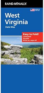 Rand McNally Easy to Fold: West Virginia Laminated Map