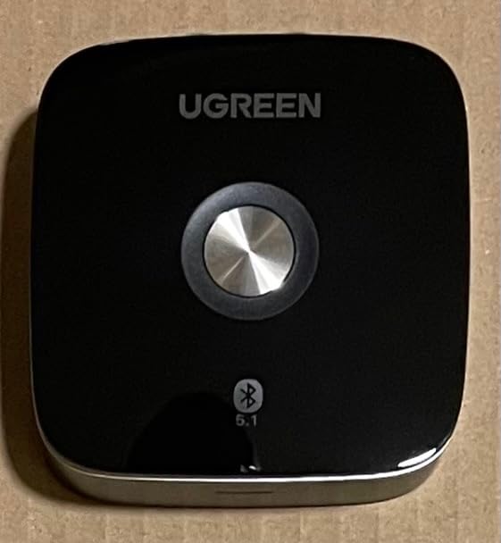 UGREEN Receptor Bluetooth 5.1 aptX HD 2RCA 3.5mm HiFi Baja Latencia
