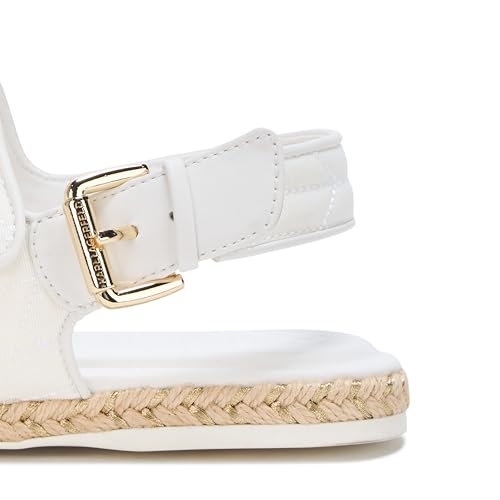 Image of KARL LAGERFELD Women's Charlay Double Strap Sandal With Pin Embellishments